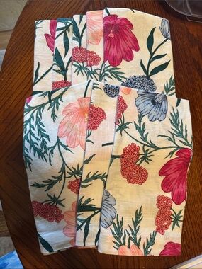 Kate spade Floral Linen-Blend dinner Napkins